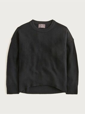 JCrew Spring Street Cashmere LuxeWeight Crewneck Sweater XS Oversized $328 CO588